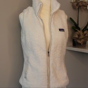 Patagonia white vest